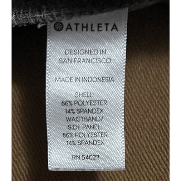 Athleta Capri Crop Active Joggers RN 54023 Womens Size 6 Gray - Picture 6 of 7